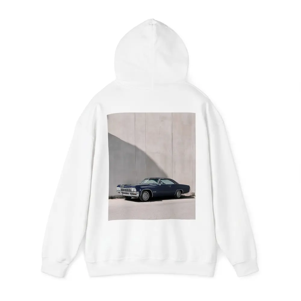 Chevrolet Impala SS Navy Blue Concrete Wall – Hoodies