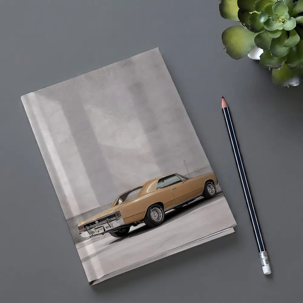 Chevrolet Impala SS Gold Concrete Wall – Notebooks