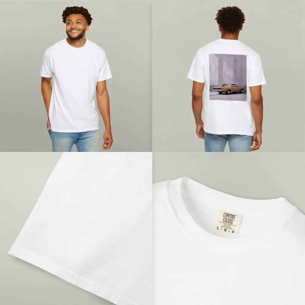 Chevrolet Impala SS Gold Concrete Wall – T-Shirts