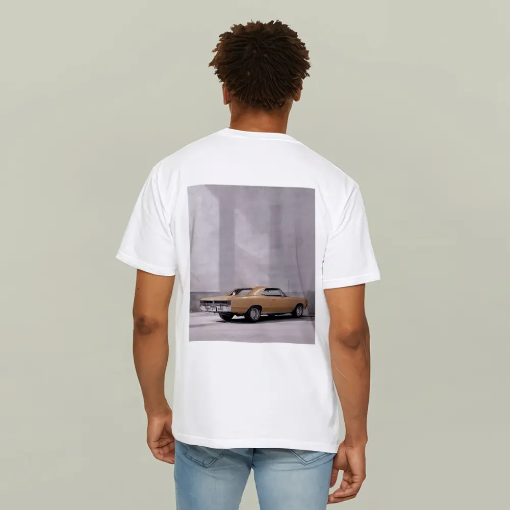 Chevrolet Impala SS Gold Concrete Wall – T-Shirts