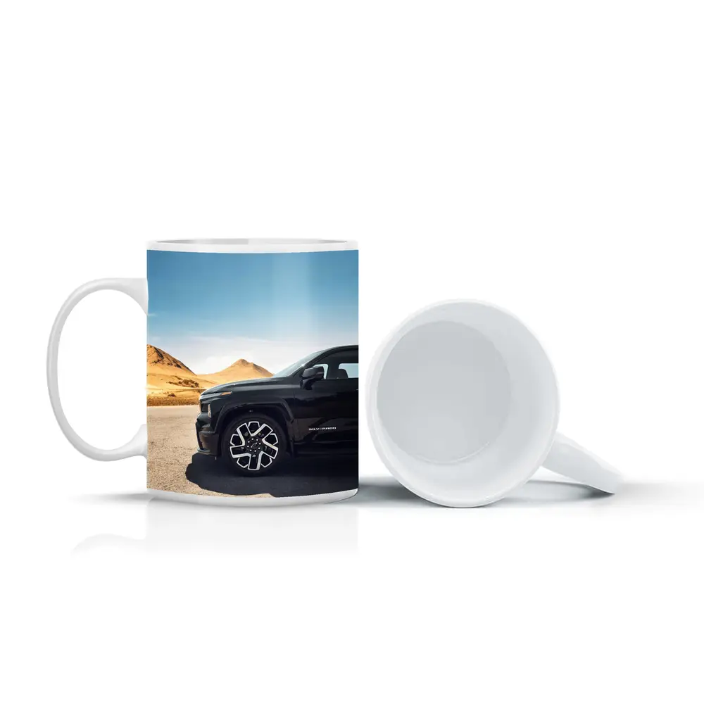 Chevrolet Silverado EV Desert Mountain Setting – Mugs