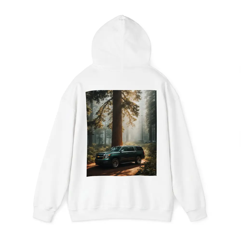 Chevrolet Suburban SUV in Misty Forest – Hoodies