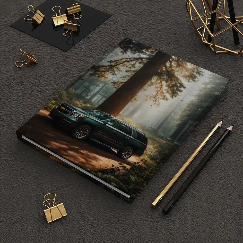 Chevrolet Suburban SUV in Misty Forest – Notebooks
