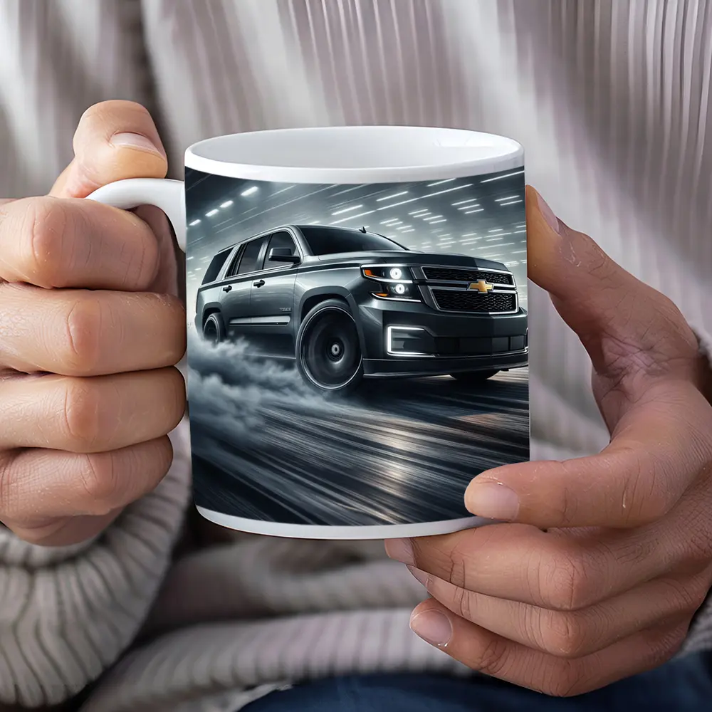 Chevrolet Tahoe Drifting Through Smoky Tunnel – Mugs