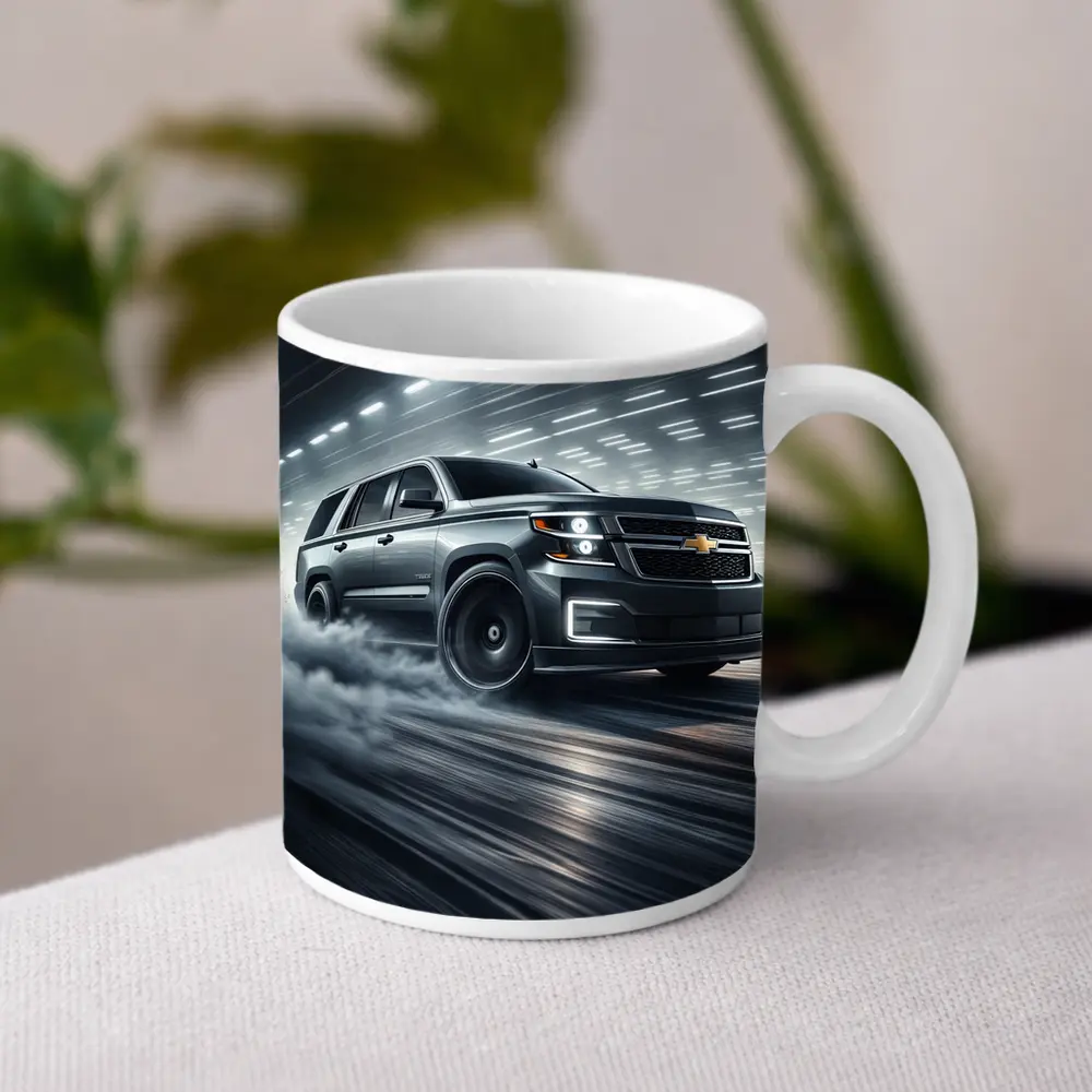 Chevrolet Tahoe Drifting Through Smoky Tunnel – Mugs