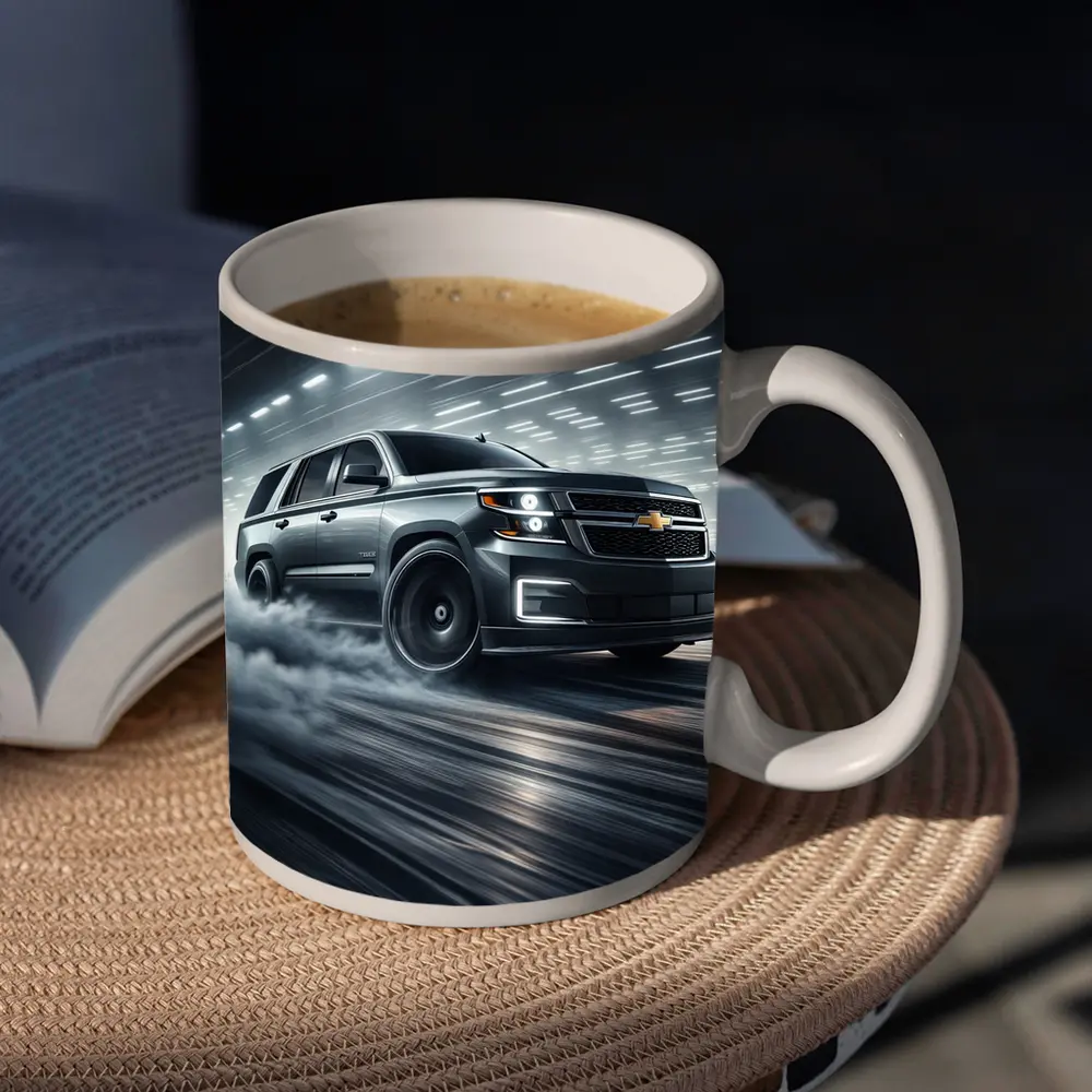 Chevrolet Tahoe Drifting Through Smoky Tunnel – Mugs