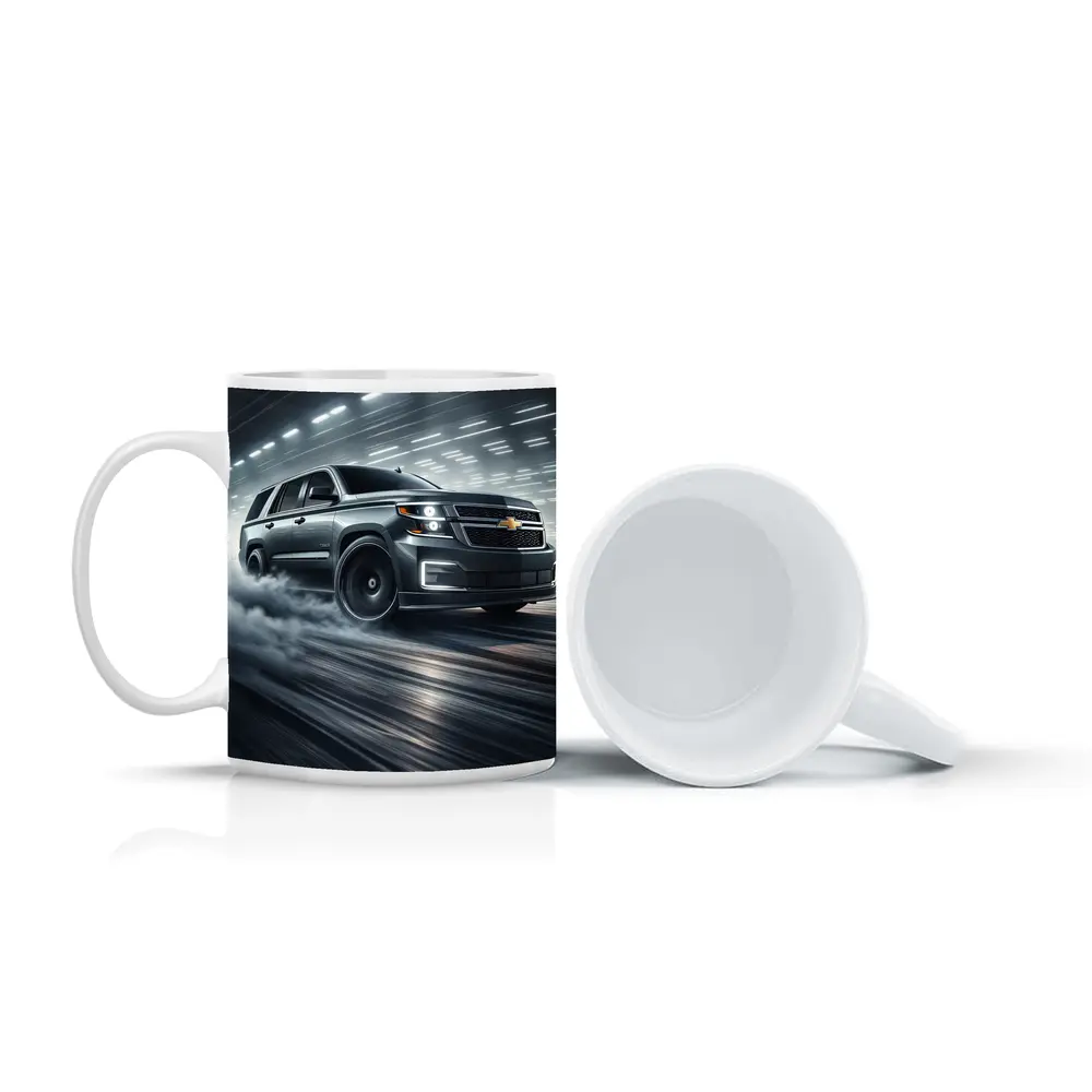 Chevrolet Tahoe Drifting Through Smoky Tunnel – Mugs