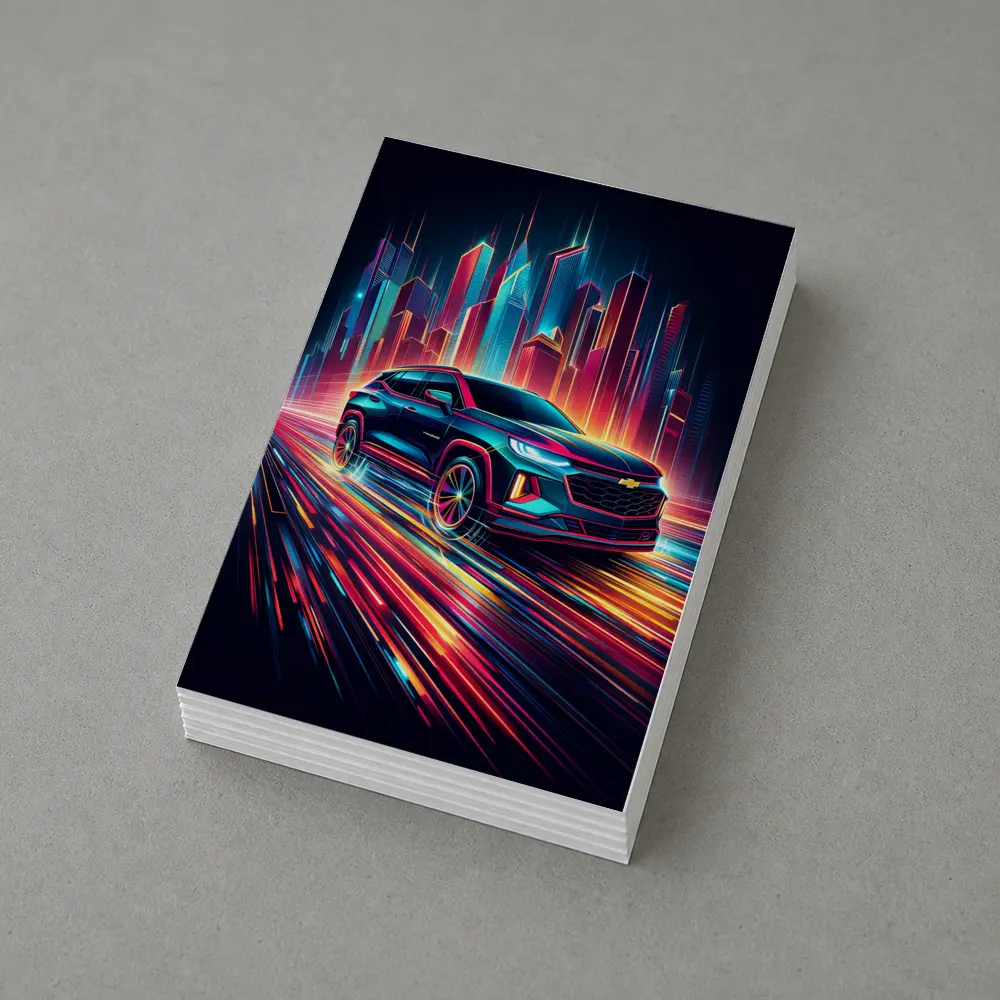 Chevrolet Trailblazer Neon City Night Drive – Postcards