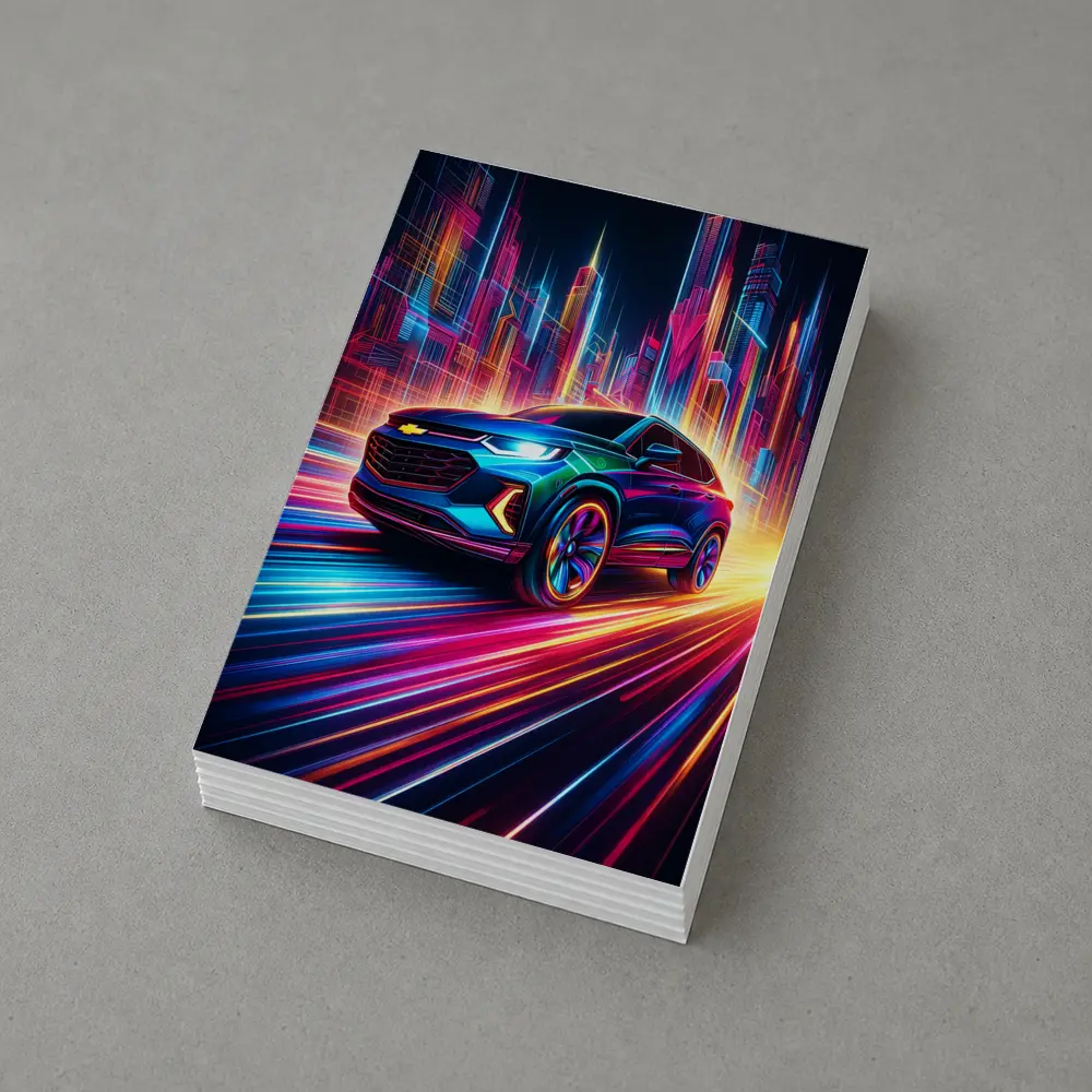 Chevrolet Trailblazer Neon City Night Drive – Postcards