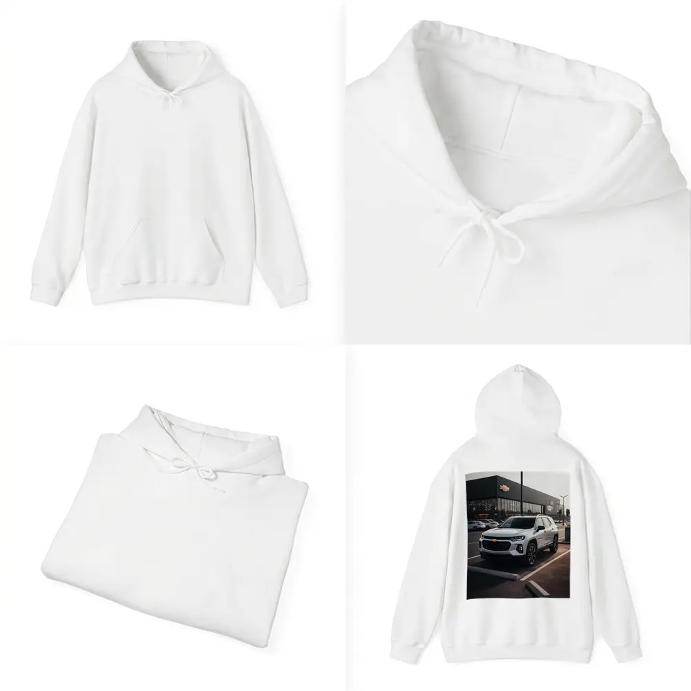 Chevrolet Traverse SUV Dealership Parking Lot – Hoodies