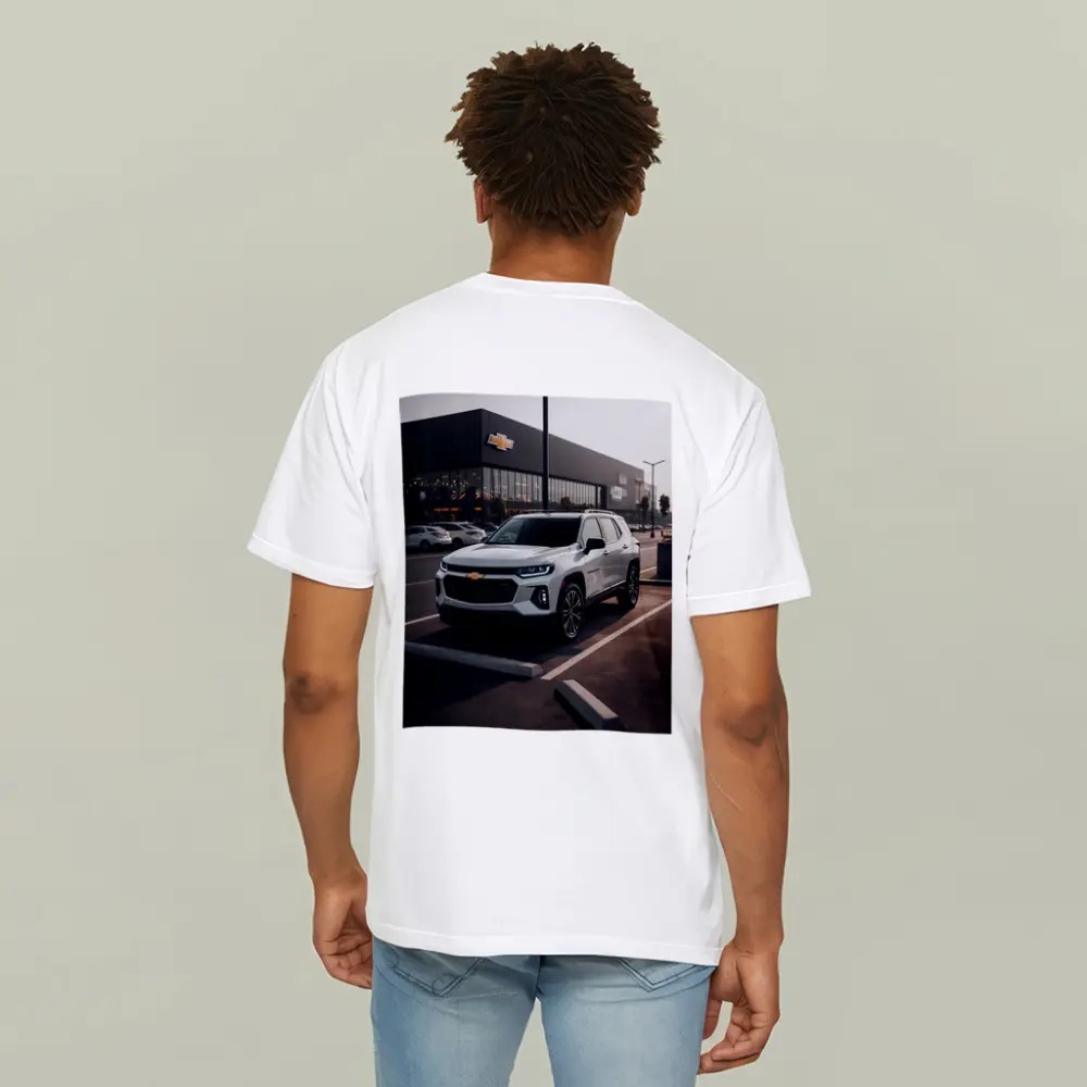 Chevrolet Traverse SUV Dealership Parking Lot – T-Shirts