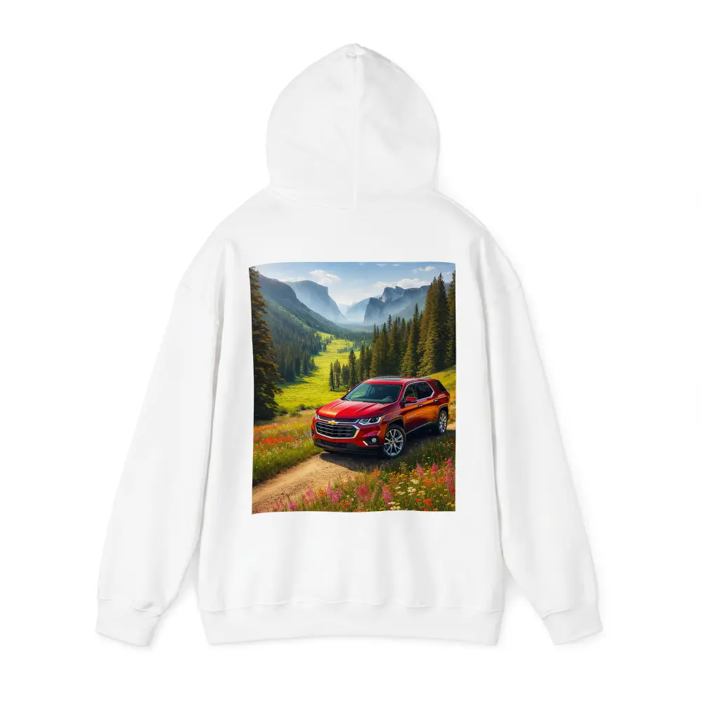 Chevrolet Traverse Red SUV Mountain Valley – Hoodies