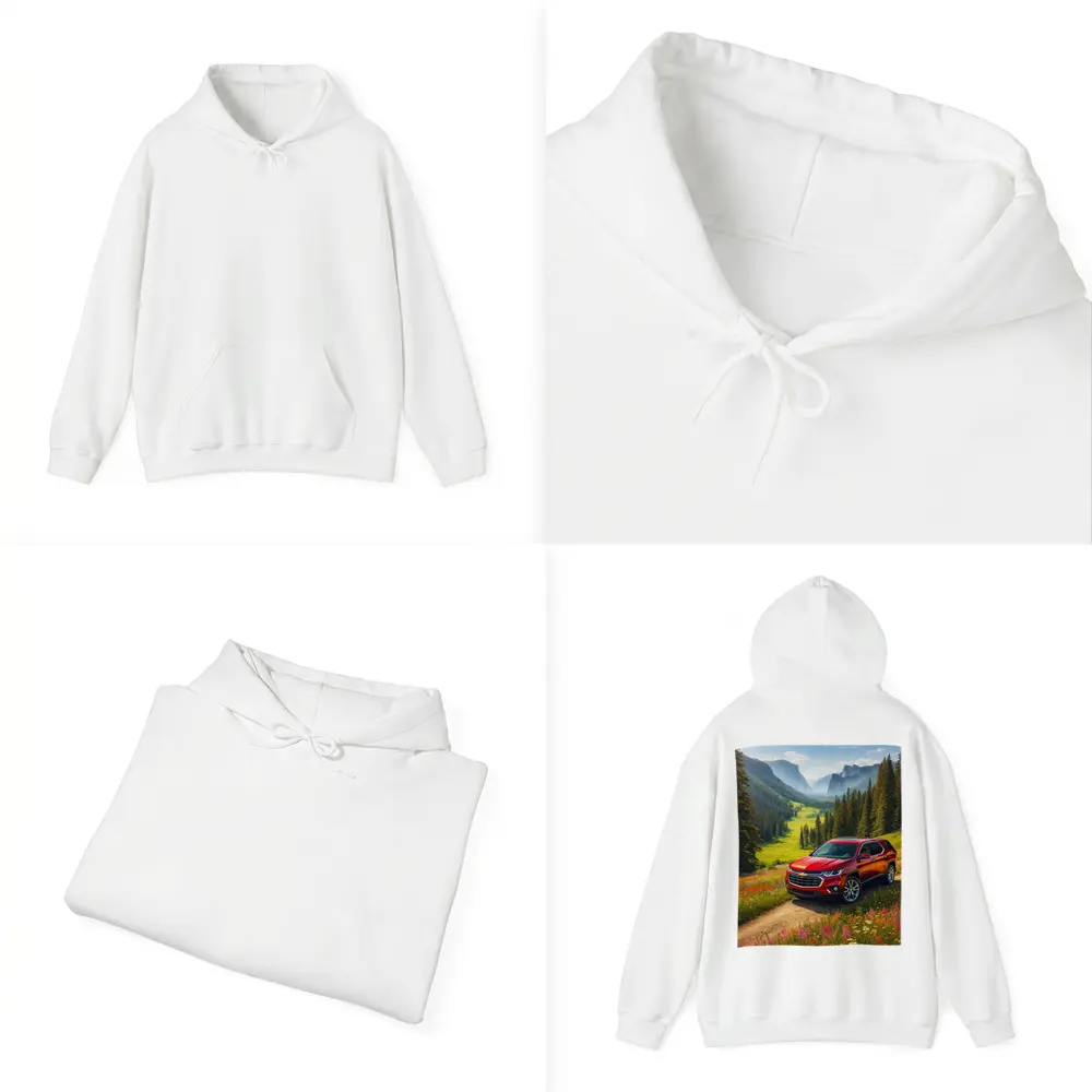Chevrolet Traverse Red SUV Mountain Valley – Hoodies