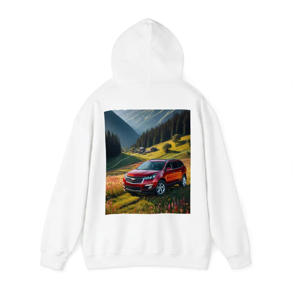 Chevrolet Traverse Red SUV Mountain Valley – Hoodies