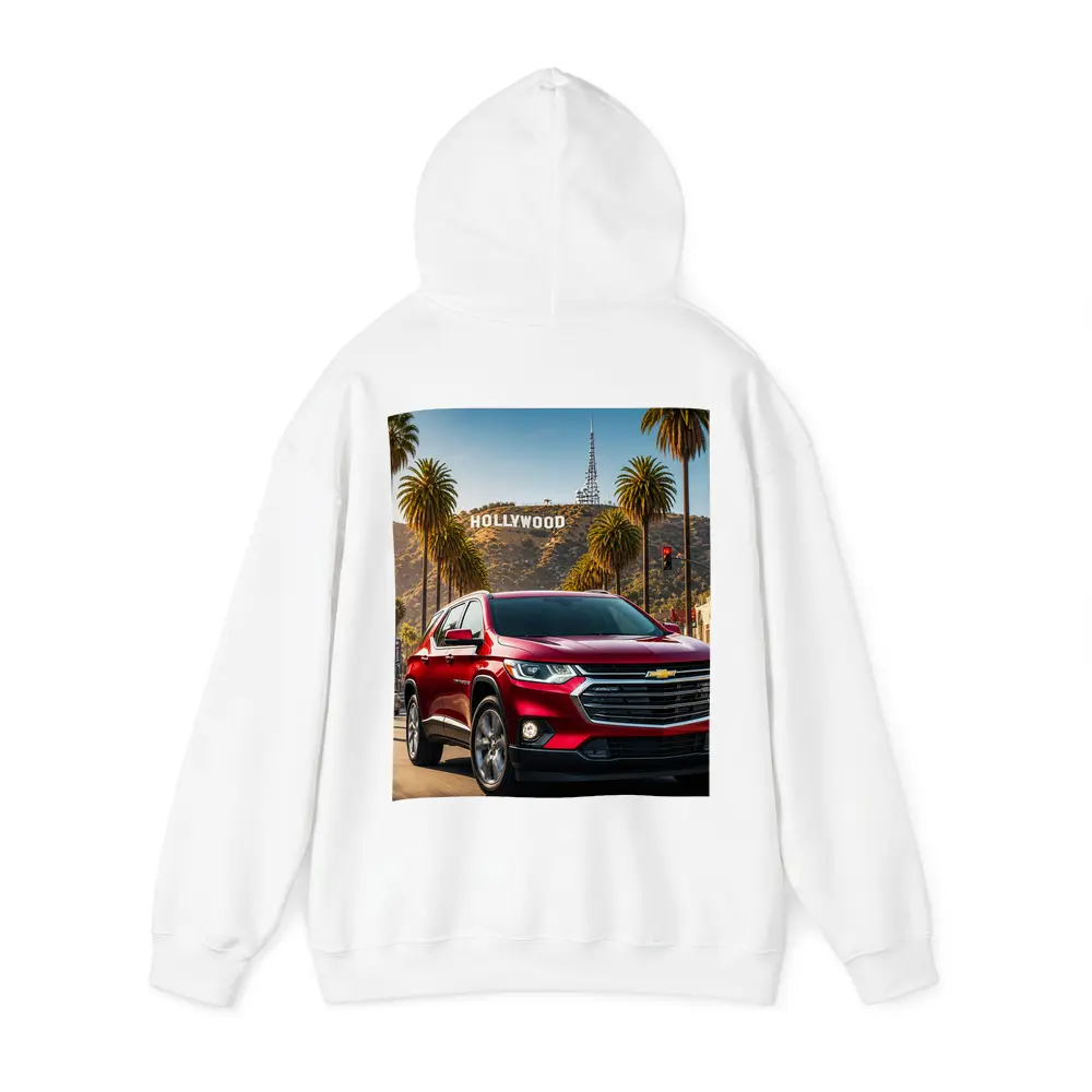 Chevrolet Traverse Cruising Hollywood Los Angeles Street – Hoodies