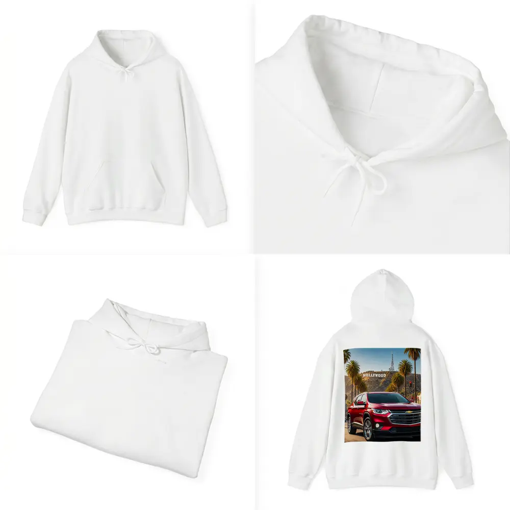 Chevrolet Traverse Cruising Hollywood Los Angeles Street – Hoodies
