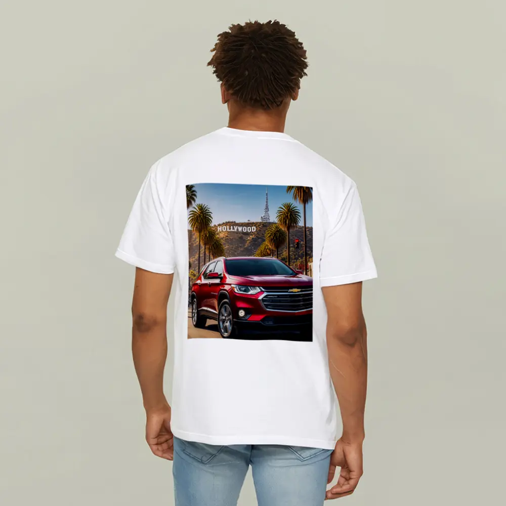 Chevrolet Traverse Cruising Hollywood Los Angeles Street – T-Shirts