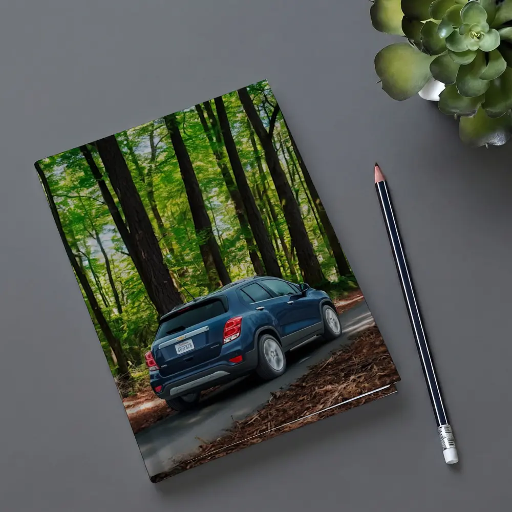 Chevrolet Trax Blue SUV Forest Road – Notebooks