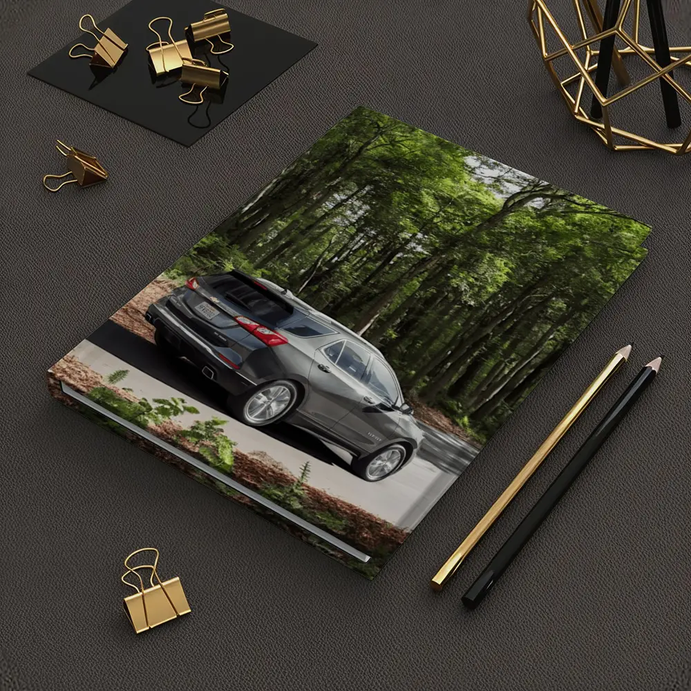 Chevrolet Equinox SUV Driving Through Forest Road – Notebooks