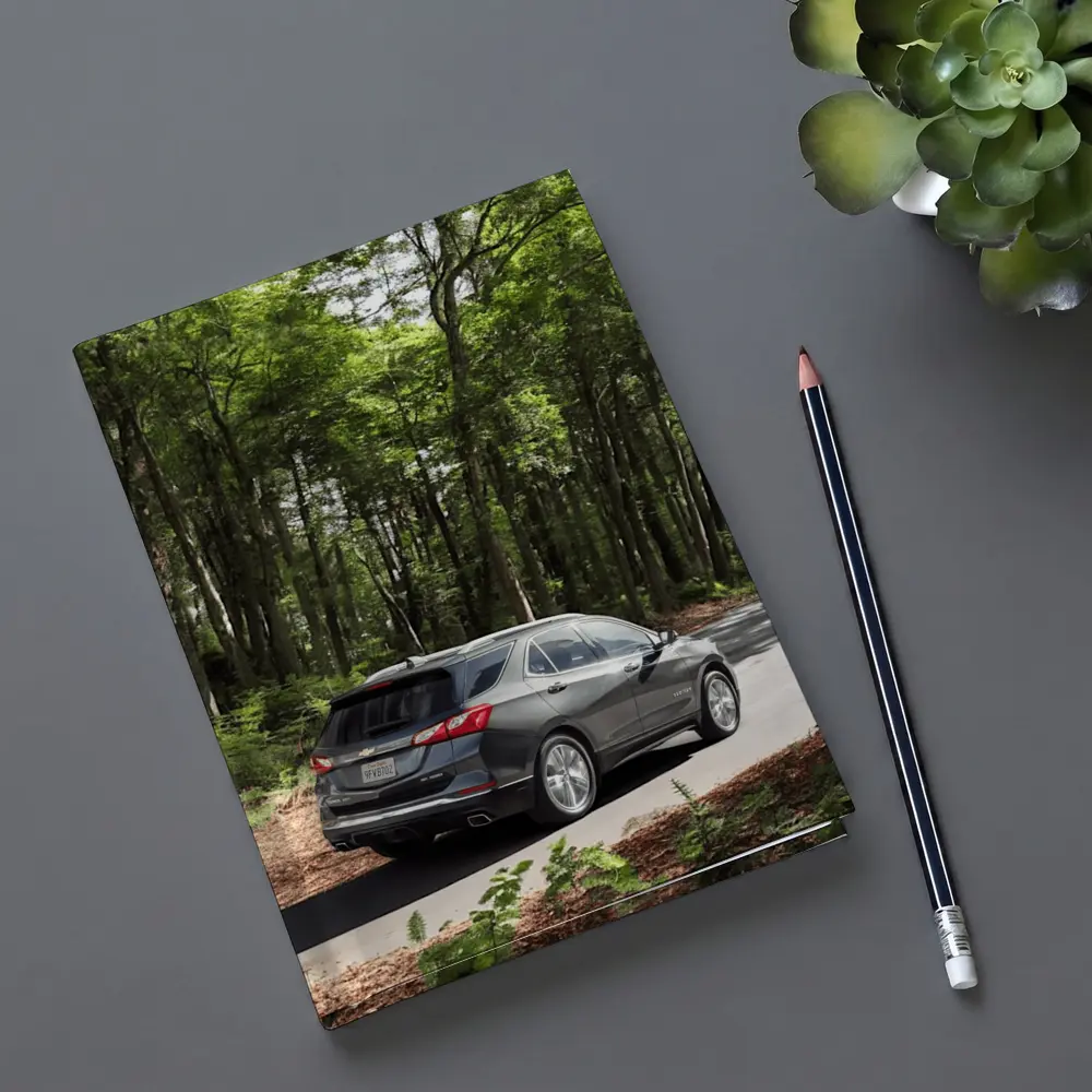 Chevrolet Equinox SUV Driving Through Forest Road – Notebooks