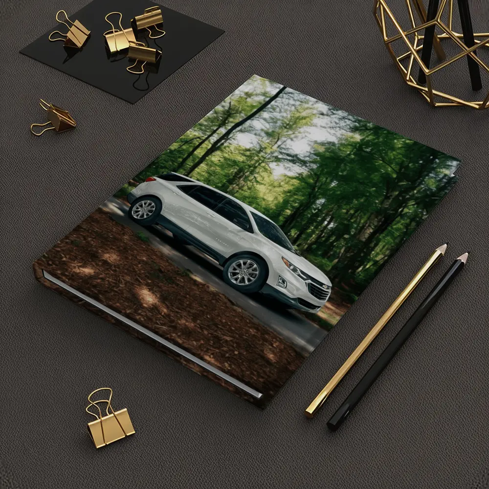 Chevrolet Equinox White SUV Forest Road – Notebooks