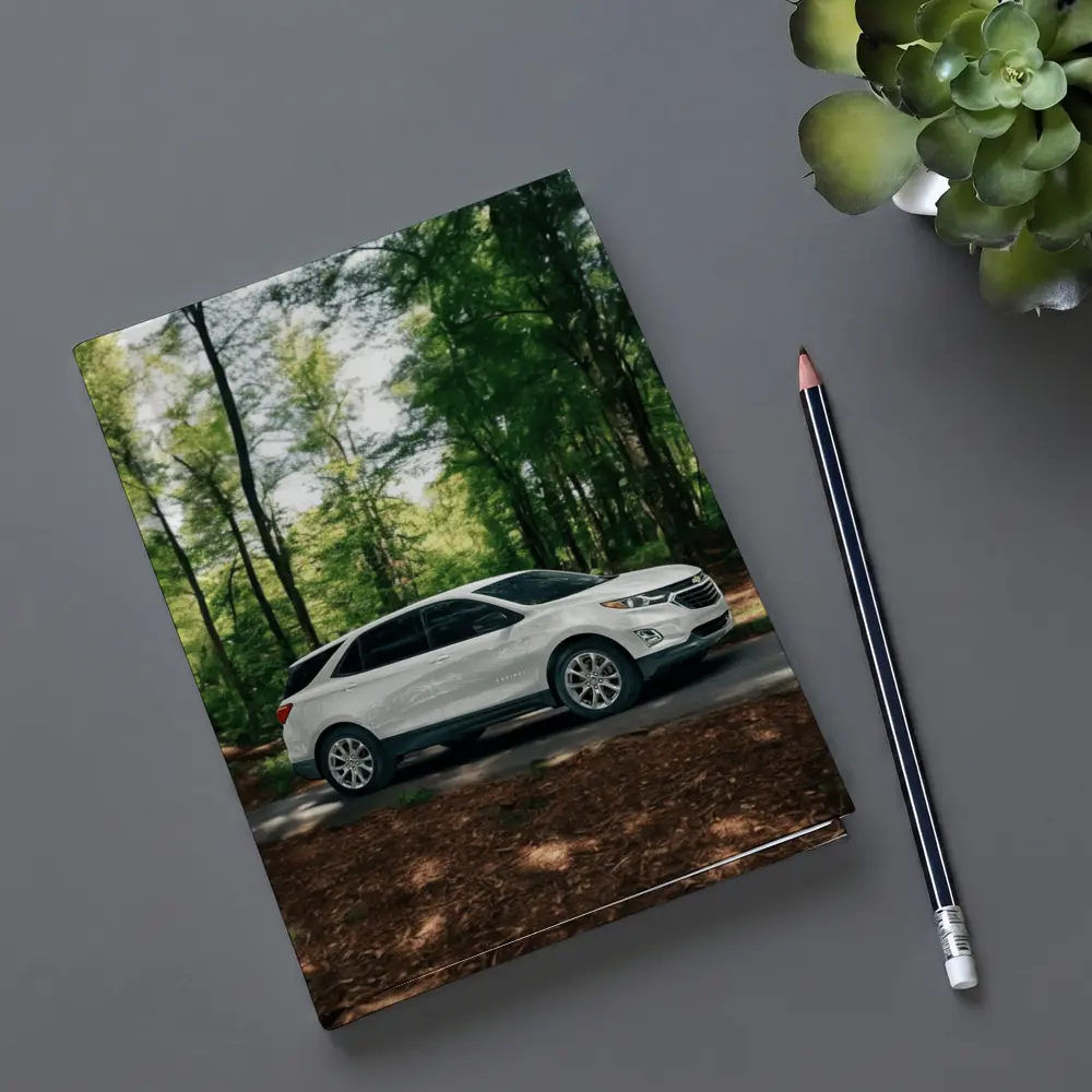 Chevrolet Equinox White SUV Forest Road – Notebooks