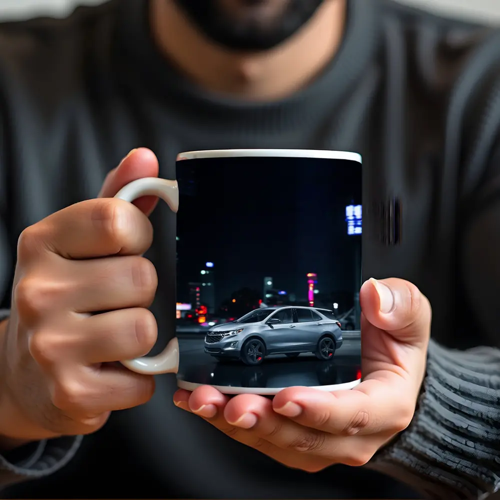 Chevrolet Equinox Silver SUV Night City – Mugs