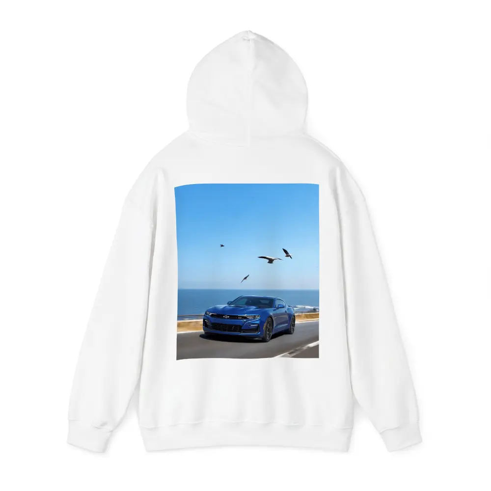 Chevrolet Camaro Blue Coastal Highway Drive – Hoodies