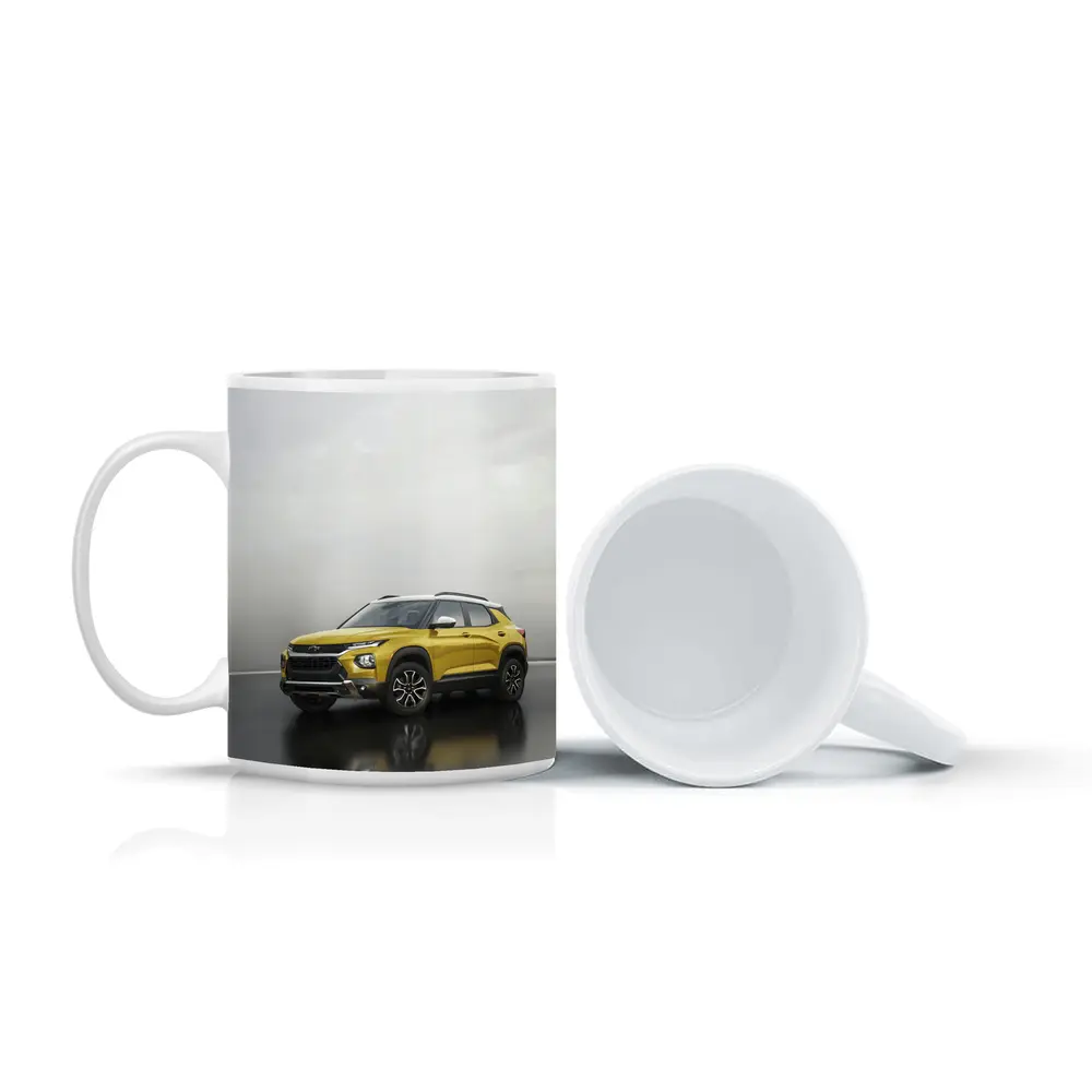Chevrolet Trailblazer Yellow SUV Studio Shot – Mugs