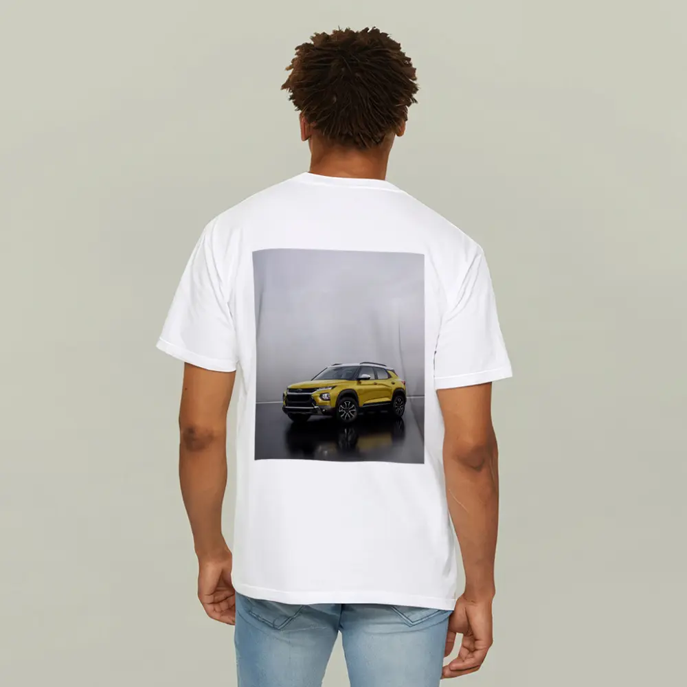 Chevrolet Trailblazer Yellow SUV Studio Shot – T-Shirts