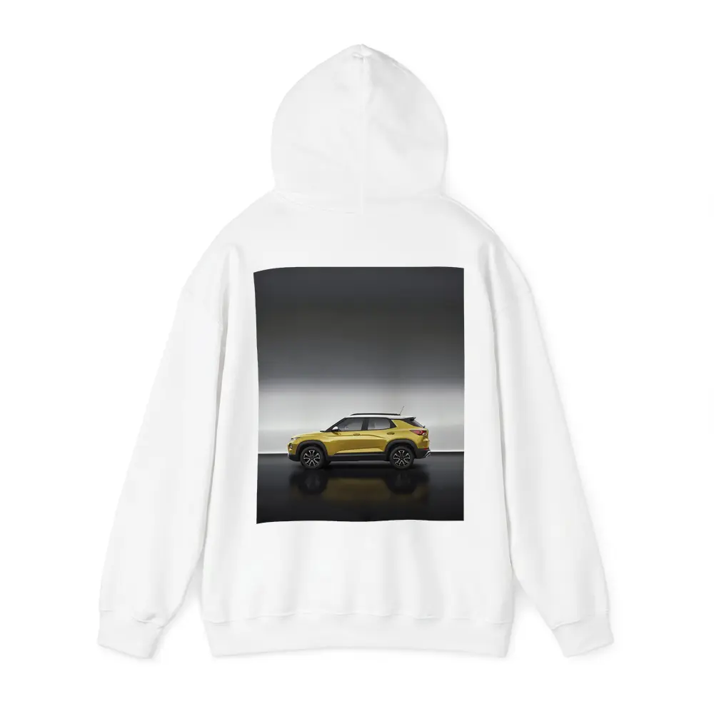 Chevrolet Trailblazer Yellow SUV Studio Shot – Hoodies