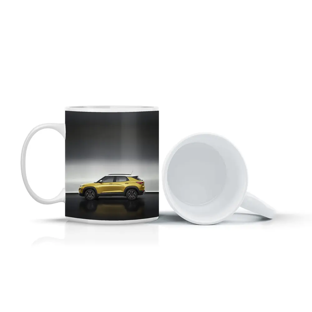 Chevrolet Trailblazer Yellow SUV Studio Shot – Mugs