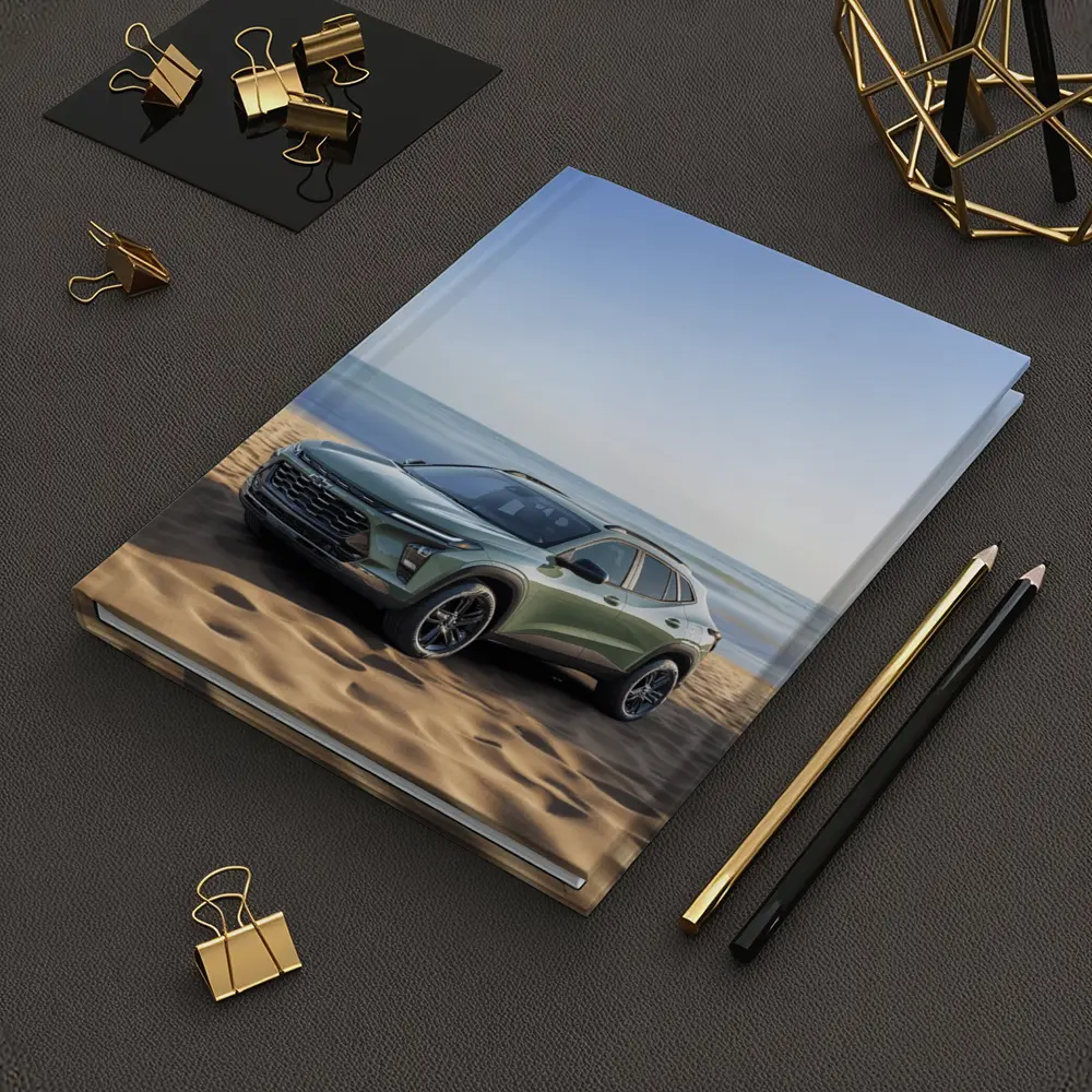 Chevrolet Trax Green SUV Beach Setting – Notebooks