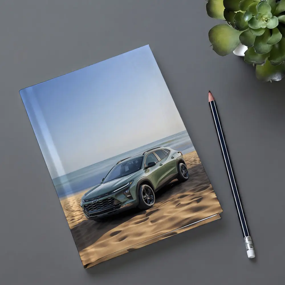 Chevrolet Trax Green SUV Beach Setting – Notebooks