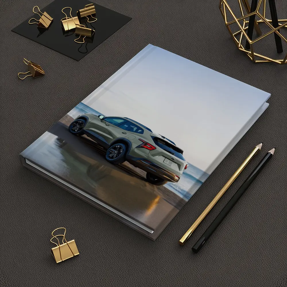 Chevrolet Trax SUV Parked on Sandy Beach – Notebooks