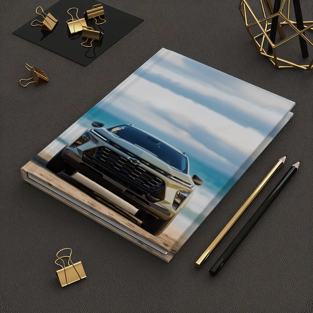 Chevrolet Trax SUV Parked on Sandy Beach – Notebooks