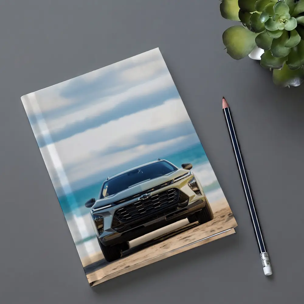 Chevrolet Trax SUV Parked on Sandy Beach – Notebooks