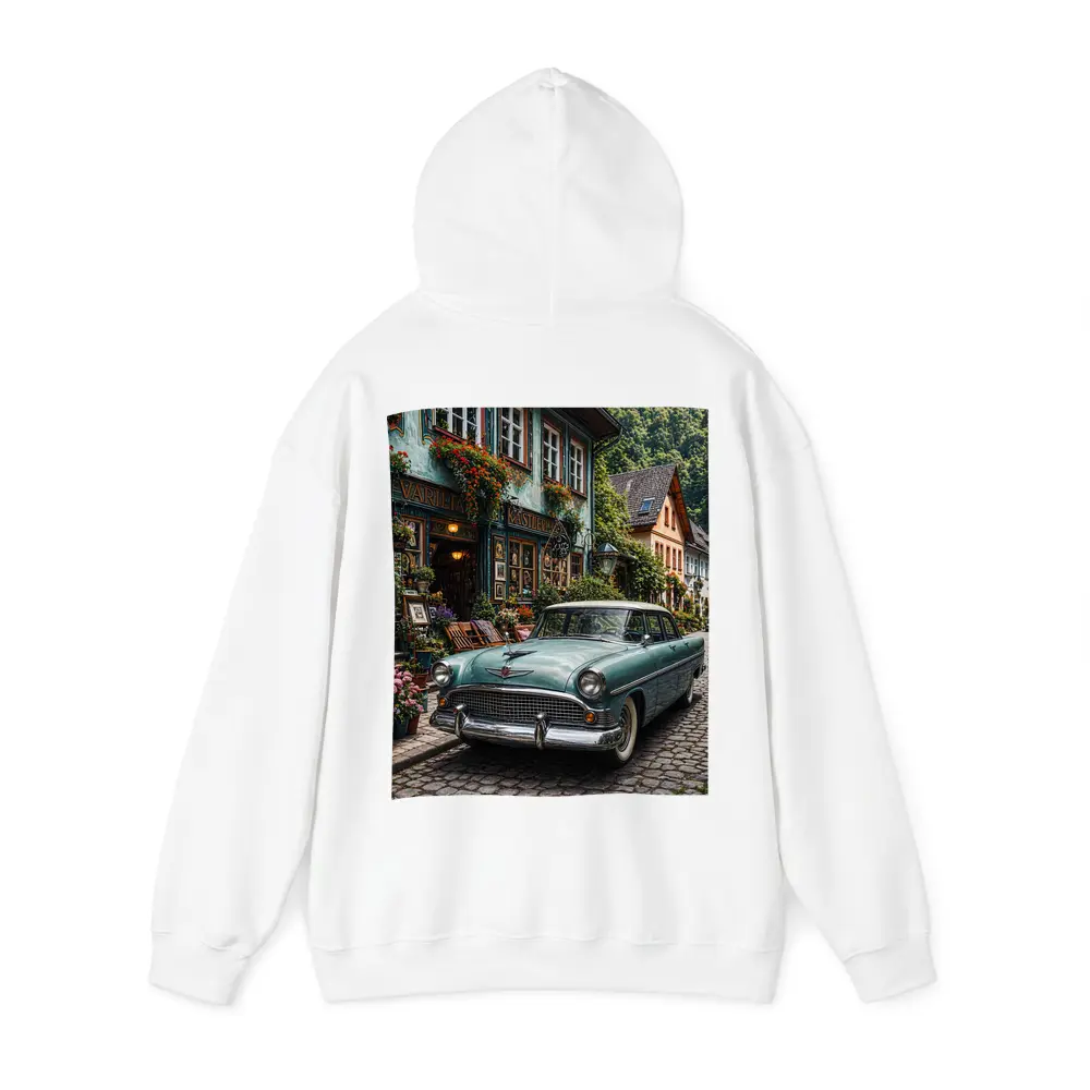 Chrysler Classic Car European Cobblestone Street – Hoodies