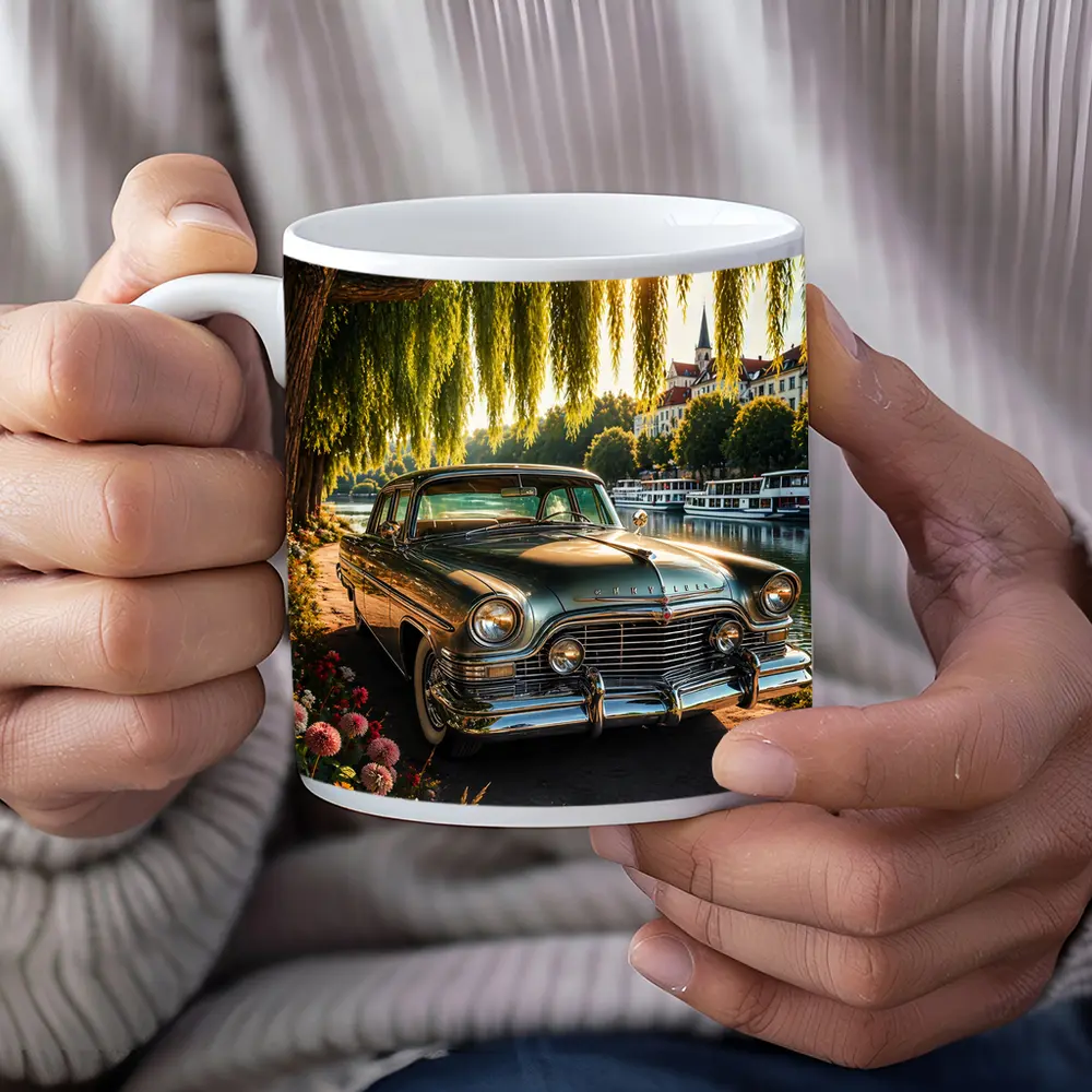 Chrysler Classic Car by Riverside Willows – Mugs
