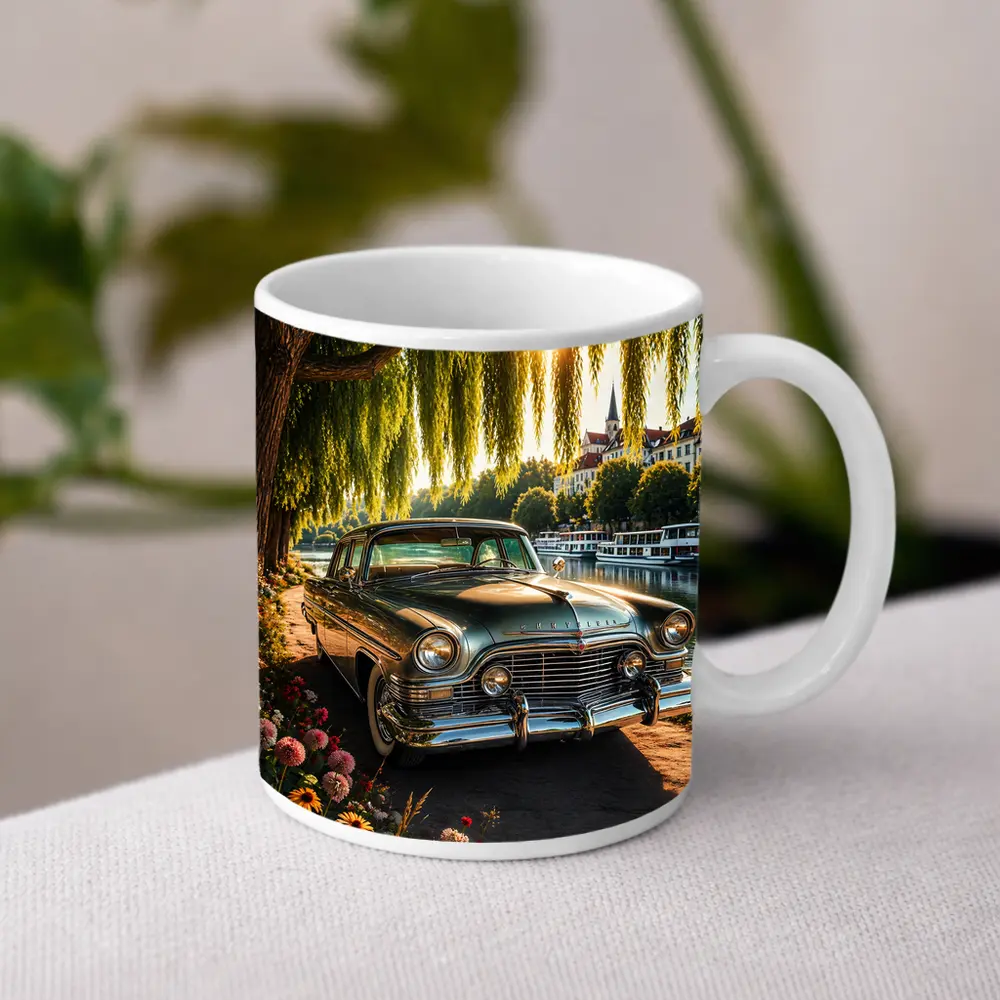 Chrysler Classic Car by Riverside Willows – Mugs