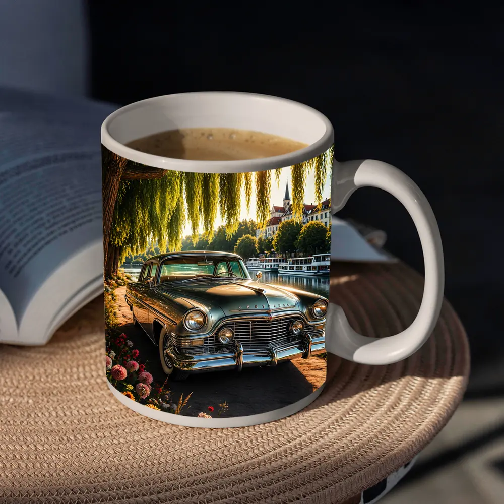 Chrysler Classic Car by Riverside Willows – Mugs
