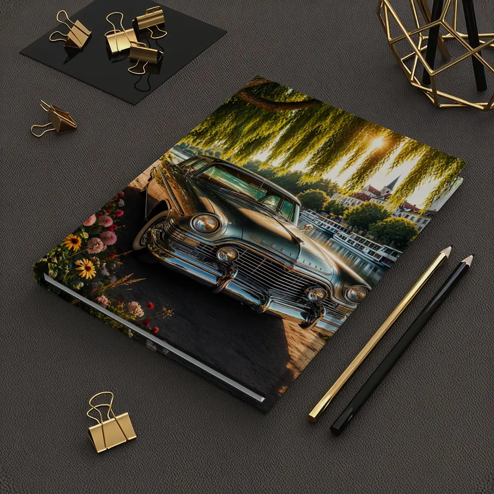 Chrysler Classic Car by Riverside Willows – Notebooks