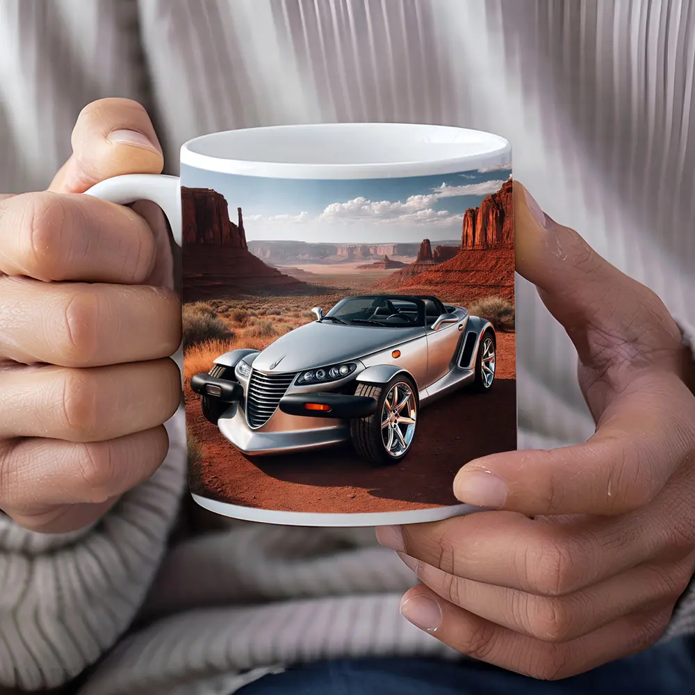 Chrysler Prowler Silver Roadster Desert Canyon – Mugs