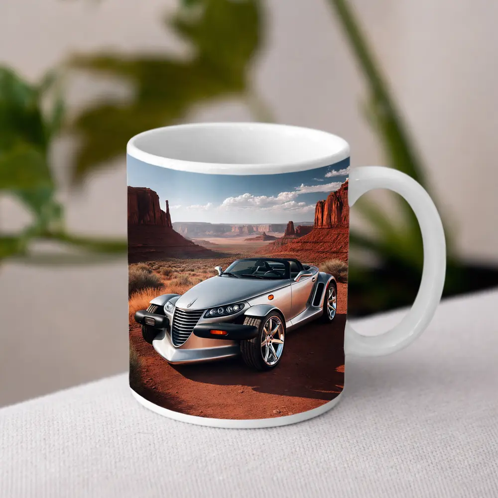 Chrysler Prowler Silver Roadster Desert Canyon – Mugs