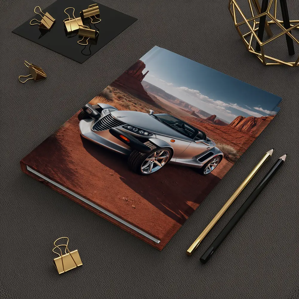 Chrysler Prowler Silver Roadster Desert Canyon – Notebooks