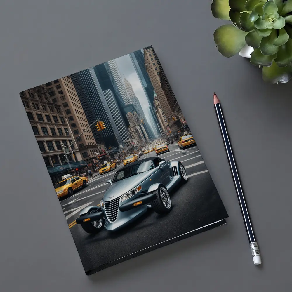 Chrysler Prowler Roadster New York City Street – Notebooks