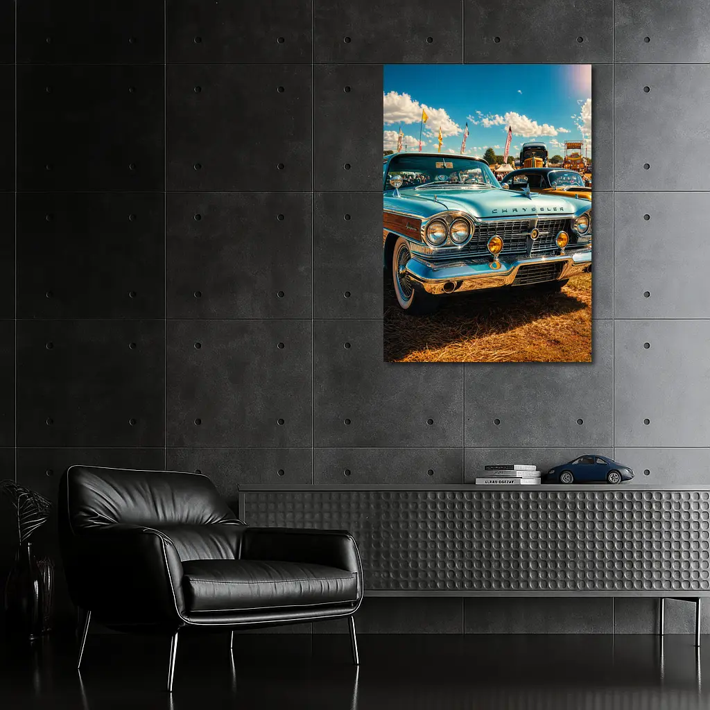 Chrysler Classic Car Sunny Outdoor Show – Wall Art