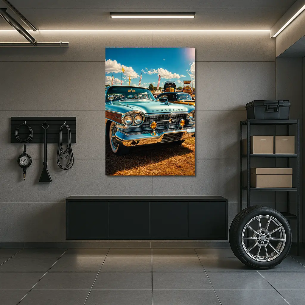 Chrysler Classic Car Sunny Outdoor Show – Wall Art