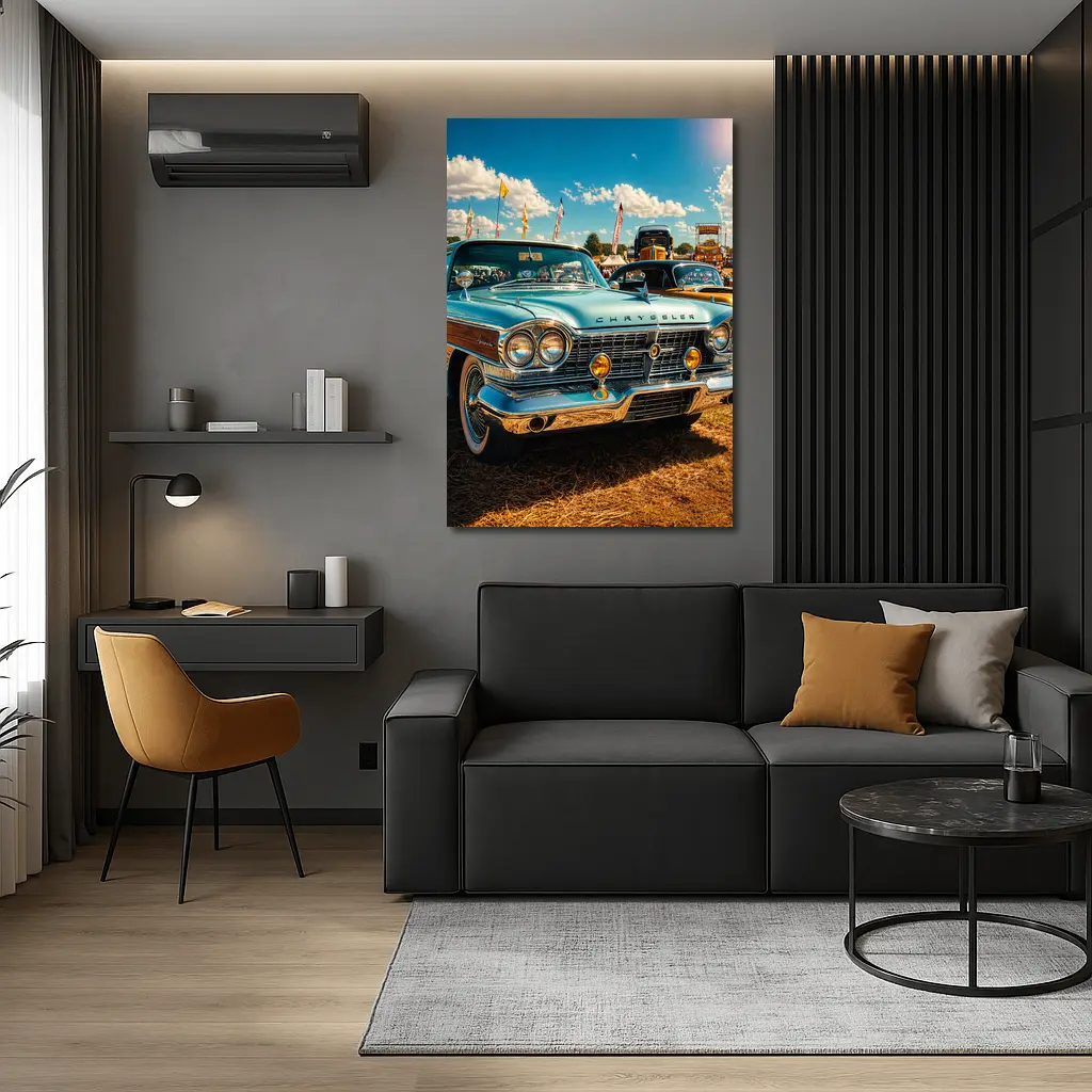 Chrysler Classic Car Sunny Outdoor Show – Wall Art