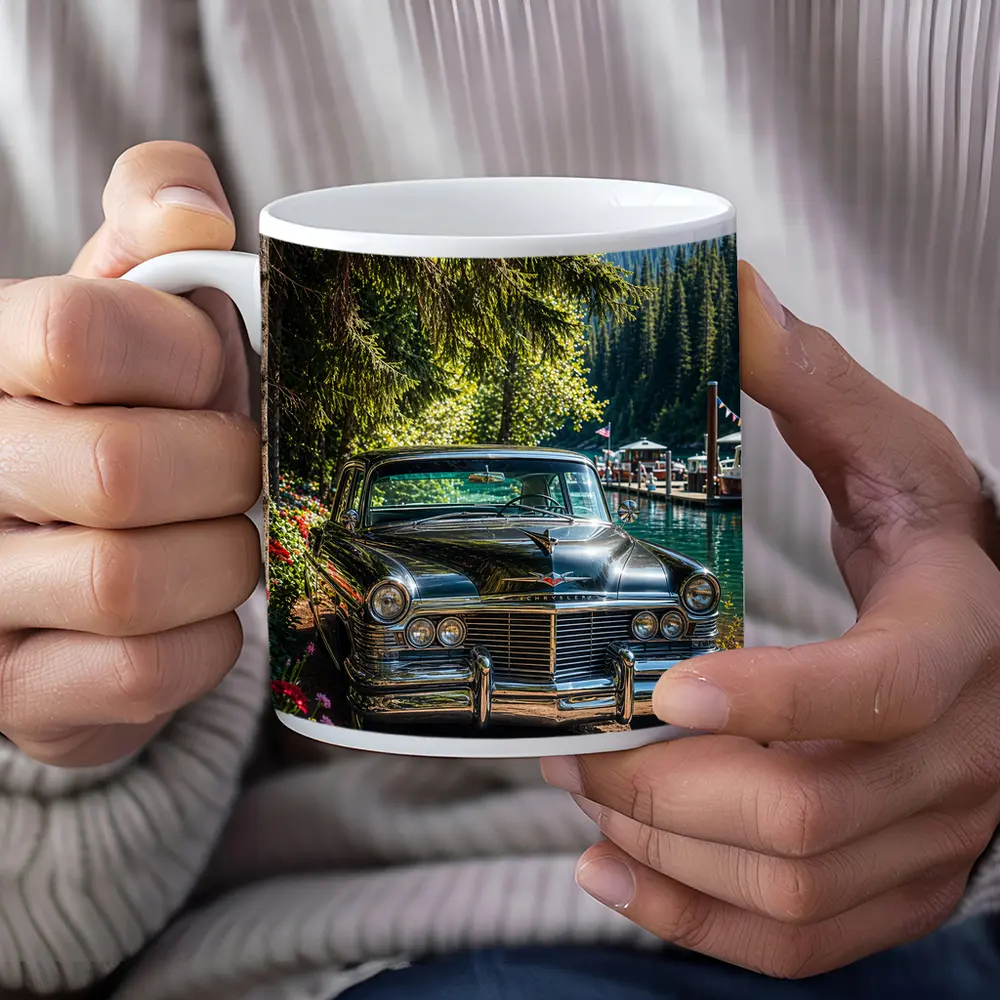Chrysler Classic Car by Mountain Lake – Mugs